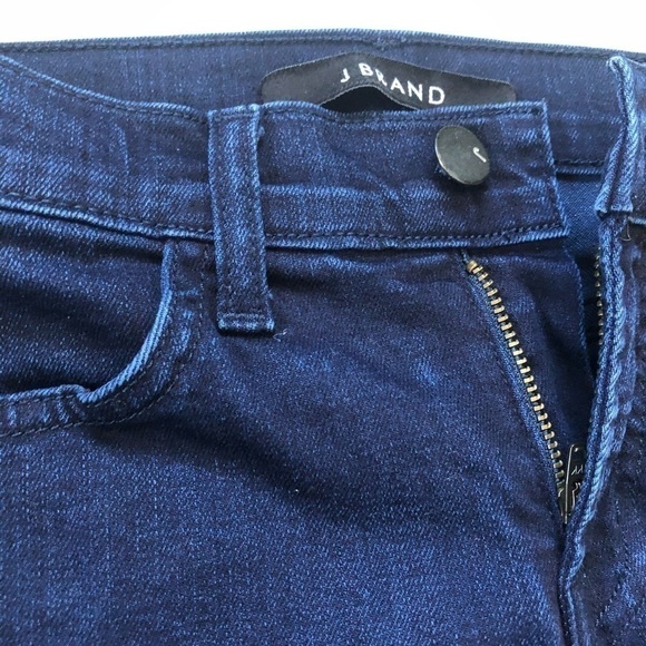 J Brand Klash Ankle Zip Dark Wash Skinny Jeans Size 25 - Picture 10 of 14